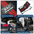 Premier SCR101S Steel Creeper with 4 Rough Ground 5" Wheels & Adjustable Back/Headrest