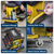 Sealey SCR18Y Mechanic's Utility Seat & Toolbox - Yellow