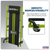 Sealey SCR75HV 36" Deluxe American-Style Creeper with Steel Frame & 6 Wheels - Hi-Vis