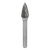 Sealey SDB03 Arc Pointed Nose Tungsten Carbide Rotary Burr 10mm