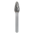 Sealey SDB05 Arc Round Nose Tungsten Carbide Rotary Burr 10mm