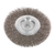 Sealey SFBS100 100mm Crimped Flat Wire Brush with 6mm Shaft