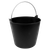 Sealey SFT26H Heavy-Duty Flexi Tub 26L with Metal Handle - Black