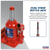 Sealey SJT2 Telescopic Bottle Jack 2 Tonne