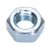 Sealey SN8 Zinc Plated Steel Nut M8, DIN 934 - Pack of 100