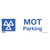 Worksafe SS49V1 MOT Parking Safety Sign, Self-Adhesive Vinyl