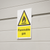 Worksafe SS59V1 Flammable Gas Safety Sign - Self-Adhesive Vinyl