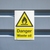 Worksafe SS60P1 Danger Waste Oil Safety Sign - Rigid Plastic