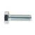 Sealey SS620 8.8 Zinc Plated HT Setscrew M6 x 20mm, DIN 933 - Pack of 50