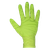 Sealey SSP54L Diamond Grip Extra-Thick Nitrile Powder-Free Gloves, Hi-Vis Green, Large - Pack of 50