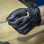 Sealey SSP57L Diamond Grip Extra-Thick Nitrile Powder-Free Gloves, Black, Large - Pack of 50