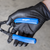 Sealey SSP57L Diamond Grip Extra-Thick Nitrile Powder-Free Gloves, Black, Large - Pack of 50