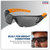Worksafe SSP67 Safety Spectacles - Anti-Glare Lens