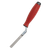 Sealey T0309 Stainless Steel Edging Trowel with Rubber Handle 12mm