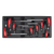 Premier TBT06 T-Handle Ball-End Hex Key Set with Tool Tray 8pc