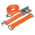 Sealey TDRWS Steel Wheel Car Transporter Ratchet Strap 50mm x 3m 4500kg Breaking Strength