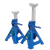 Sealey VS2002BL Ratchet Type Axle Stands (Pair) 2 Tonne Capacity per Stand - Blue