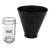 Sealey VS7104 Engine Oil Funnel Set 3pc - Renault/Nissan