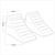 Sealey WC02 Rubber Wheel Chocks - Pair