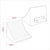 Sealey WC12 Heavy-Duty Rubber Wheel Chock - Single