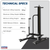 Viking WD50QLS Quick Lift Wheel Removal/Lifter Trolley 50kg Capacity