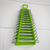 Premier WR09HV Reverse Spanner Rack Capacity 15 Spanners - Hi-Vis Green
