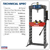 Premier YK209F Heavy-Duty Floor Type Hydraulic Press 20 Tonne
