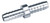 Draper 25852 3/8" PCL Double Ended Air Hose Connectors (Pack of 3)