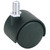 Draper 65464 Twin Nylon Bolt Castor, 40mm Diameter, S.W.L. 25kg
