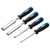 Draper 83351 Soft Grip Bevel Edge Wood Chisel Set (4 Piece)