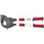 KNIPEX 26125 95 32 060 Cable Cutter, Ratchet Action with Telescopic handles 630mm