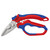 KNIPEX 20290 95 05 20 SB Angled Electricians' Shears, 160mm