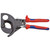 KNIPEX 18557 95 31 280 Ratchet Action Cable Cutter, 280mm