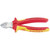 KNIPEX 34055 14 26 160 SB VDE Fully Insulated Diagonal Wire Strippers and Cutter,160mm