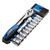 Draper 16374 Metric Socket and Ratchet Set, 1/2" Sq. Dr. (12 Piece)