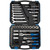 Draper 16364 Metric Tool Kit, 1/4", 3/8" and 1/2" Sq. Dr. (75 Piece)