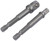 Draper 50087 1/4" Hex. Socket Drive Adaptor Set, 1 x 1/4" Sq. Dr., 1 x 3/8" Sq. Dr.