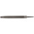 Draper 60238 Second Cut Flat File, 12 x 200mm