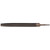 Draper 60220 Bastard Cut Half Round File, 6 x 300mm