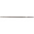 Draper 60260 Smooth Cut Round File, 12 x 250mm