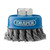 Draper 41447 Steel Twist-Knot Wire Cup Brush, 65mm, M14