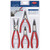 KNIPEX 09894 00 20 03 V02 Set of Circlip Pliers, 4 parts