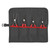 KNIPEX 43288 00 19 57 Precision Circlip Plier Set, 4 Piece