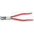KNIPEX 81014 44 21 J41 SB Circlip Pliers, 300mm