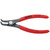 KNIPEX 75093 49 21 A01 SB Precision Circlip Pliers For External Circlips On Shafts, 130mm