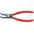 KNIPEX 75095 49 21 A21 SB Precision Circlip Pliers For External Circlips On Shafts, 165mm