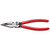 Draper 13177 KNIPEX 08 21 185 SB Needle-Nose Combination Pliers plastic coated black atramentized, 185mm