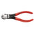 KNIPEX 18428 67 01 140 High Leverage End Cutting Nippers, 140mm