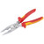 KNIPEX 25886 13 96 200 SB Pliers for Electrical Installation Insulated with Multi-Component Grips, 200mm