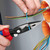 KNIPEX 24376 13 92 200 Pliers for Electrical Installation with multi-component grips black atramentized, 200mm